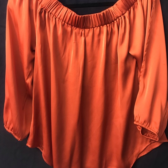 Rust blouse - Picture 3 of 4
